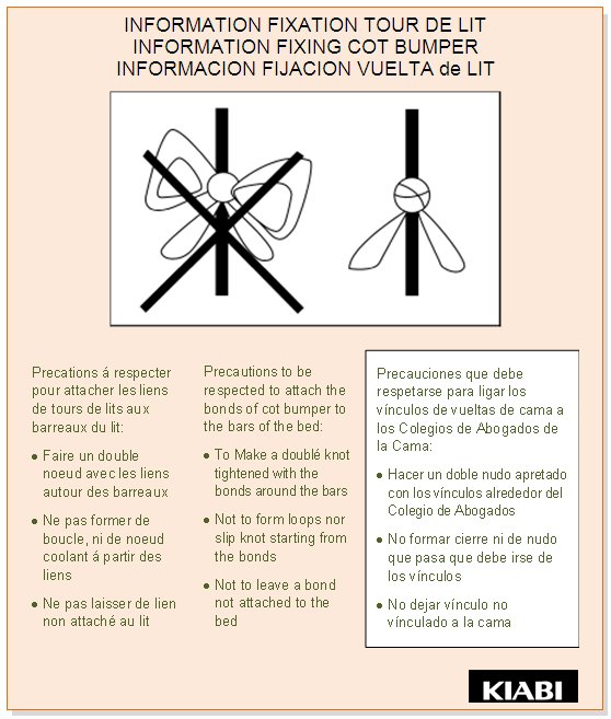 Infoprmation fijacion vuelta de lit